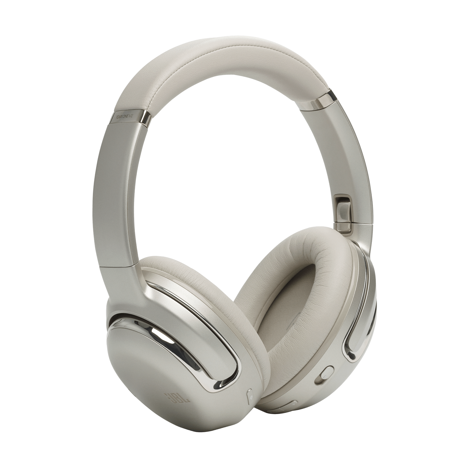 JBL Tour One M2 - Champagne - Wireless over-ear Noise Cancelling headphones - Detailshot 1